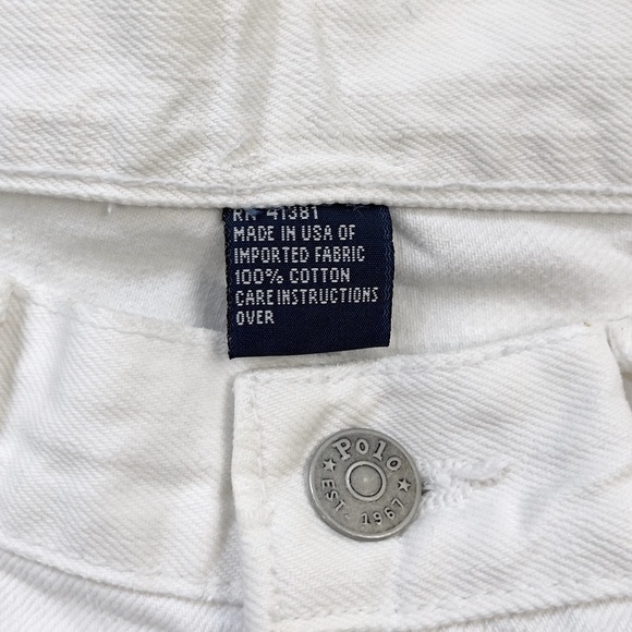 Polo by Ralph Lauren Authentic Dungarees Made in USA Vintage - Picture 11 of 16